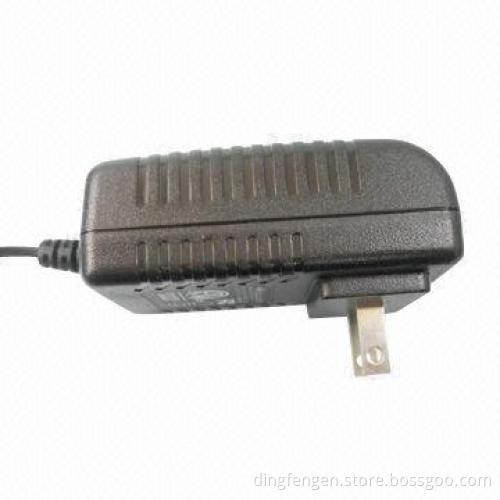 5V/9V/12V/15V/18V optional 18W power adapter, US type, EN60065 and 60950, UL and FCC approvals